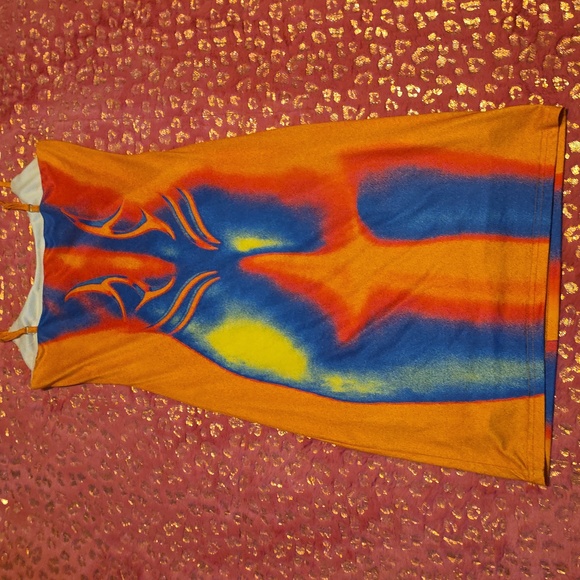 Vibrant Multicolor Dress - Picture 4 of 5